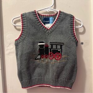 Great Guy Train Sweater Vest